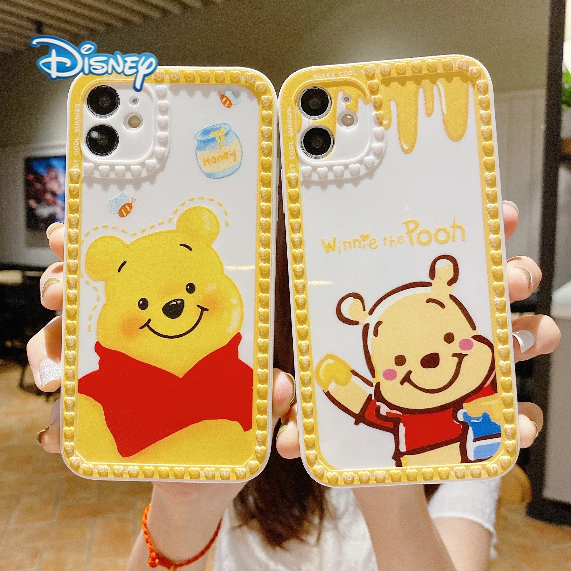 

Disney Donald Duck Cartoon Mobile Phone Case for iPhone 13 13pro 13mini 13pro max Plus Cute Anti-fall Cellphone Shell