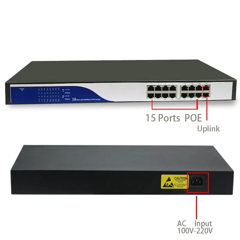 POE injuctor 16 порт пассивный переключатель 24 В 150 Вт источник питания для Nanostation Mikrotik CPE