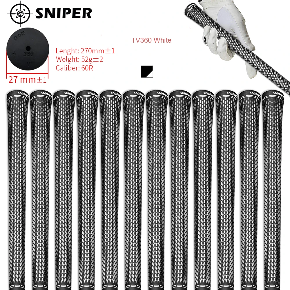 Оптовая продажа 100 шт. захваты для гибридных клубов 60R гольфа телевизора дизайн с