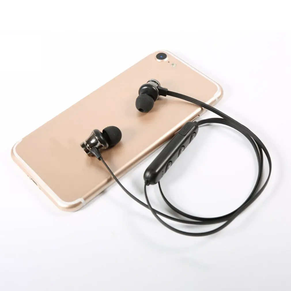 Новинка беспроводные наушники с магнитной застежкой на шею спортивные