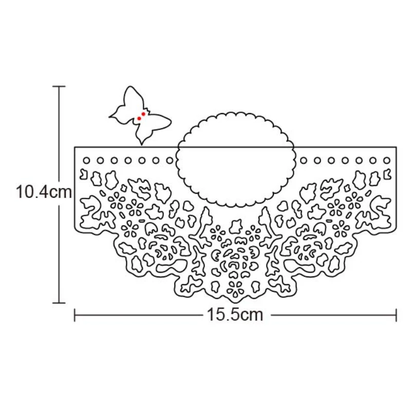 

Carve Flower Frame Butterfly Oval Metal Cut Dies Stencils for DIY Scrapbooking Photo album Decor Embossing DIY Paper Cards 2020