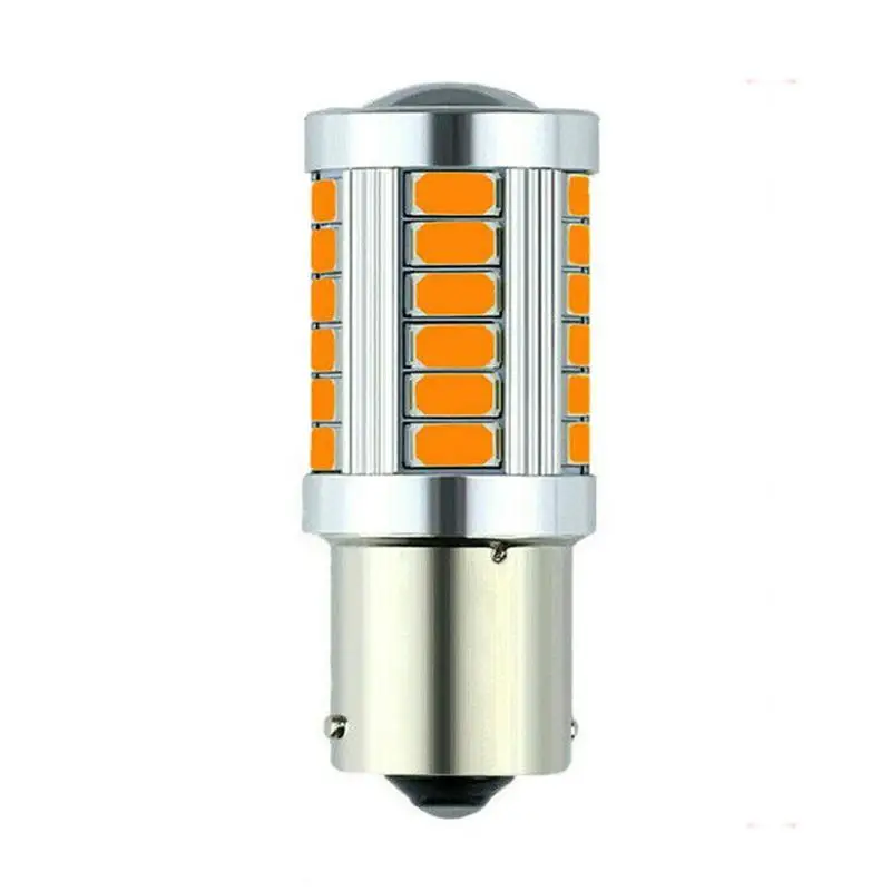 2 шт. автомобисветодиодный светодиодные лампы 1156 BAU15S PY21W 33 SMD 5730 | Автомобили и