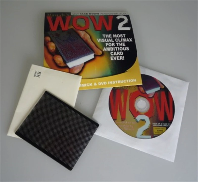 Вау 2 0 (версия с распознаванием лица и DVD) от Masuda Card Волшебные трюки для сцены