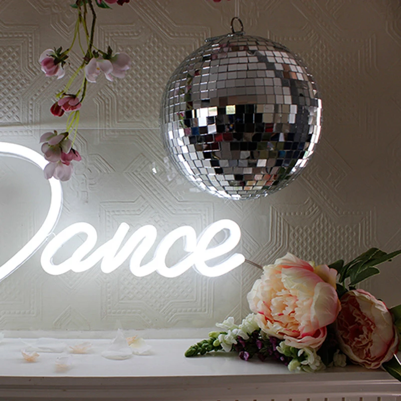 Неоновая вывеска для Let's Dance светодиодные Настенные светильники на заказ