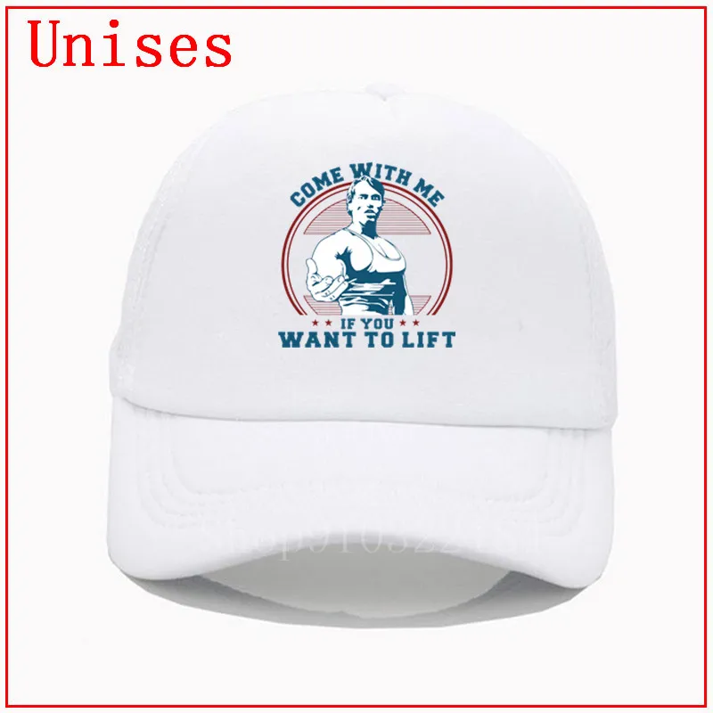 Арнольд Шварценеггер-Идите со мной если хотите поднять 1 шапку Трампа бейсболка