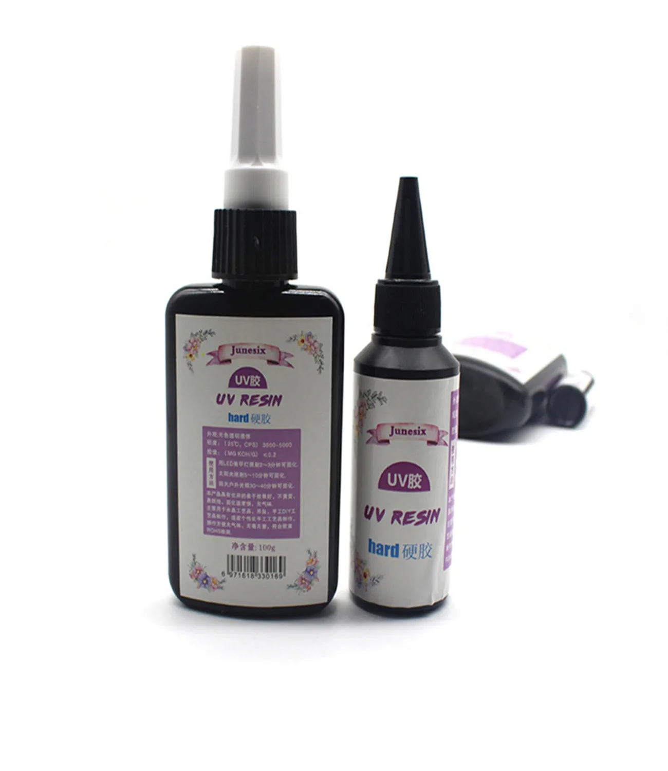 

Hard UV Resin Glue Crystal Clear Ultraviolet Curing Epoxy Resin UV Glues Solar Cure Sunlight Activated DIY Jewelry Making Tools