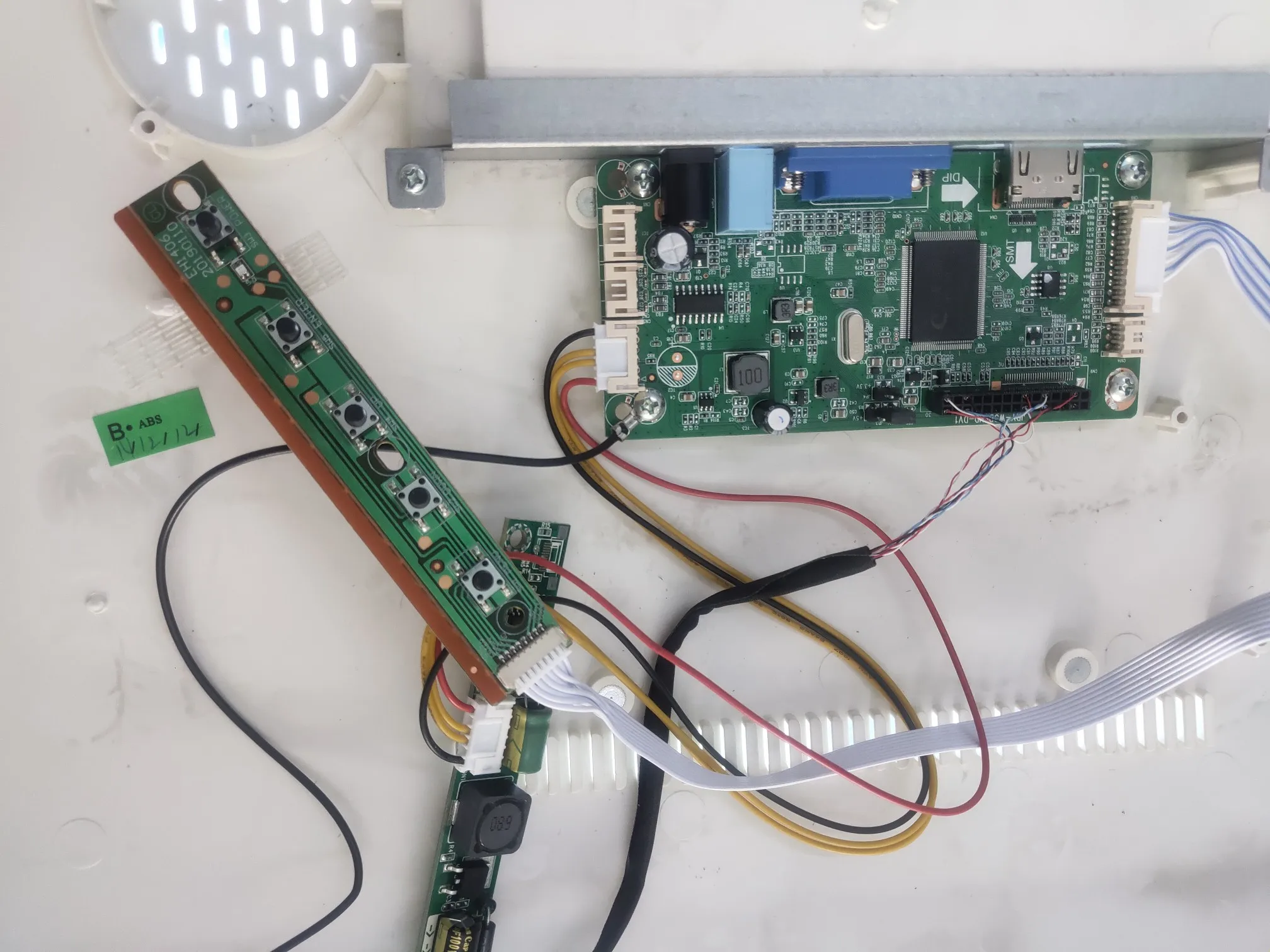 Светодиодный контроллер VGA LCD 30-контактный eDP-комплект сделай сам для LM215WF3(SD)(D1)/ SDD2/