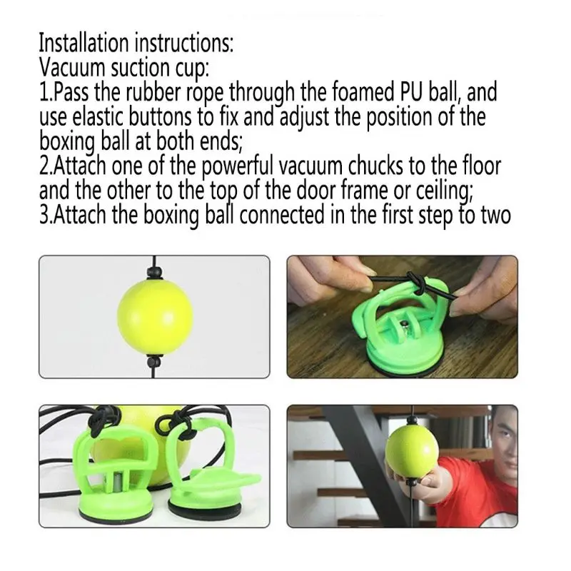 

Boxing Speed Ball Adult Response Fitness Training Equipment Stress Reliever Tool