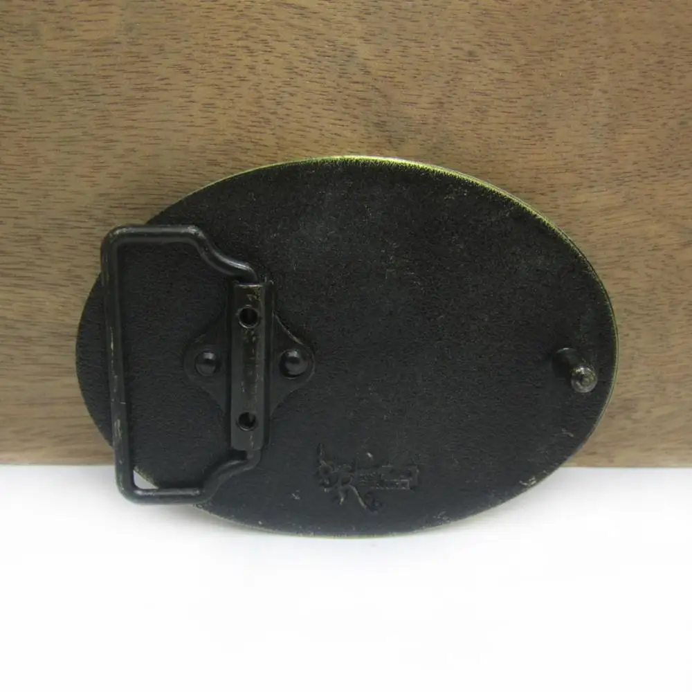 Пряжка коричневого цвета пряжка на ремень с оленем Джинсы подарок FP 02516 2 античная