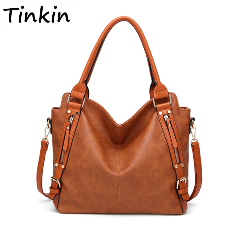 Новое поступление Ретро женская сумка высокая вместительность через плечо