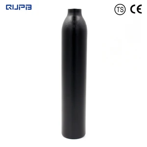 0,45 л Воздушный бак 4500PSI PCP Пейнтбольный бак алюминиевый сплав HPA цилиндр черный M18 * 1,5 резьба