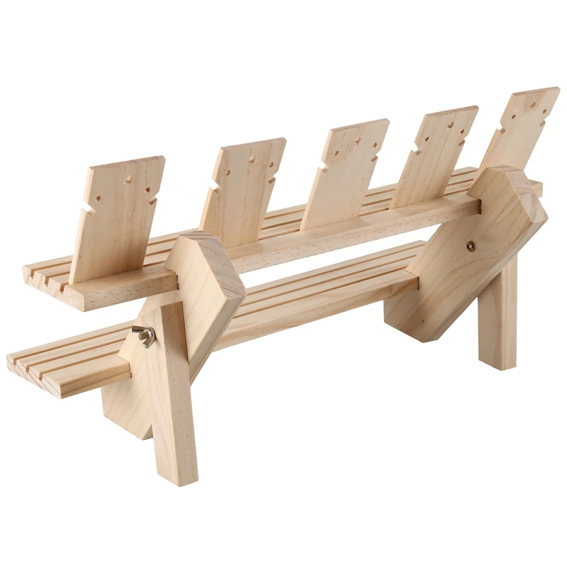 Ювелирные изделия дисплей Подвеска поднос Серьги Кольца Дисплей блоки Твердая