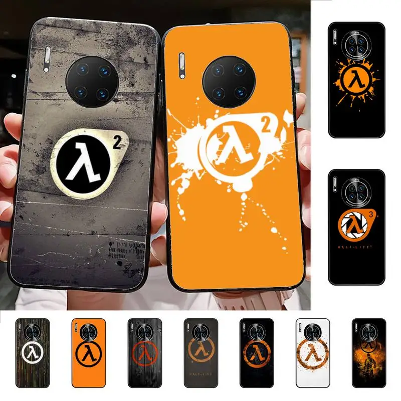 

Half Life Logo Phone Case for Huawei Mate 20 10 9 40 30 lite pro X Nova 2 3i 7se