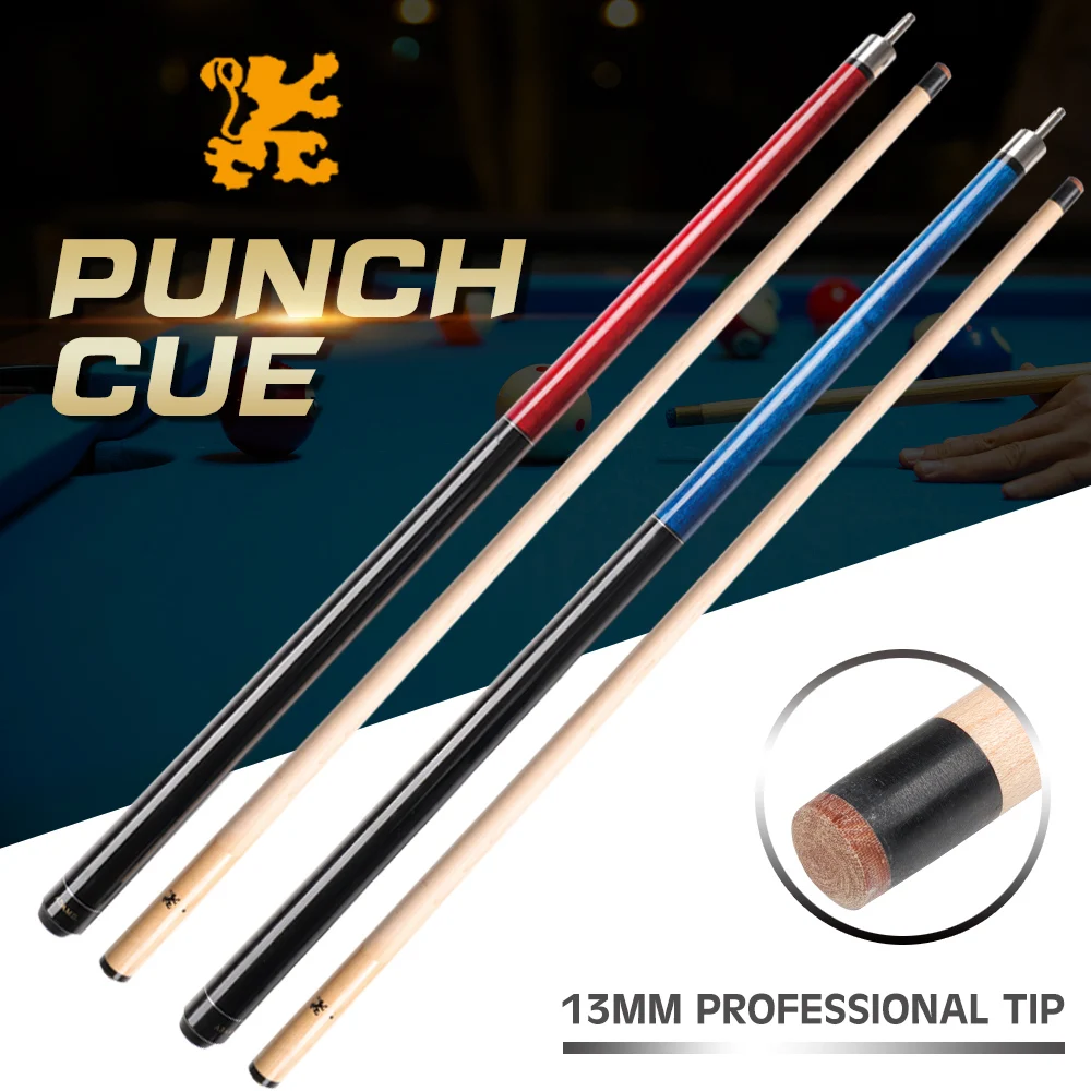 ADAMII Billiard Punch Cue 13 мм наконечник кленовый вал Uni Lock Быстрый шарнир гладкая обертка