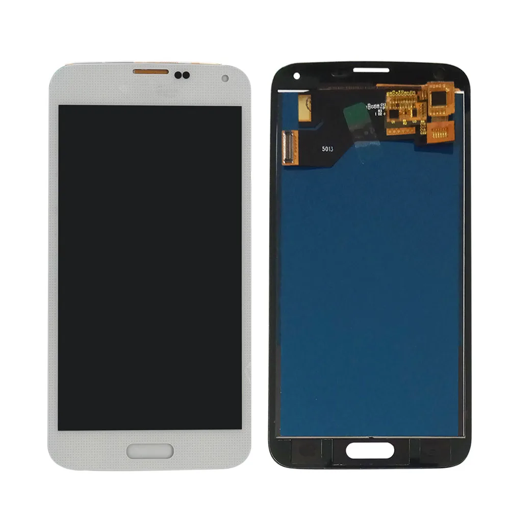 Новый ЖК дисплей для samsung S5 G900F экран сенсорный дигитайзер сборка i9600 G900H G900M G9001 G900R