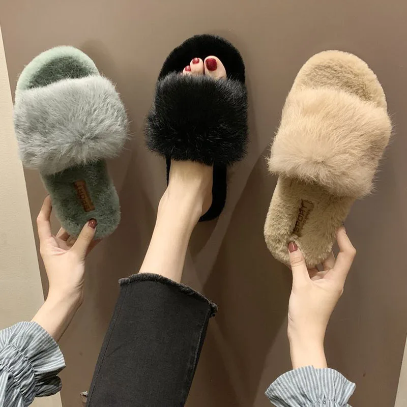 Женские шлепанцы для волос новая осенняя одежда модная обувь в стиле интернет