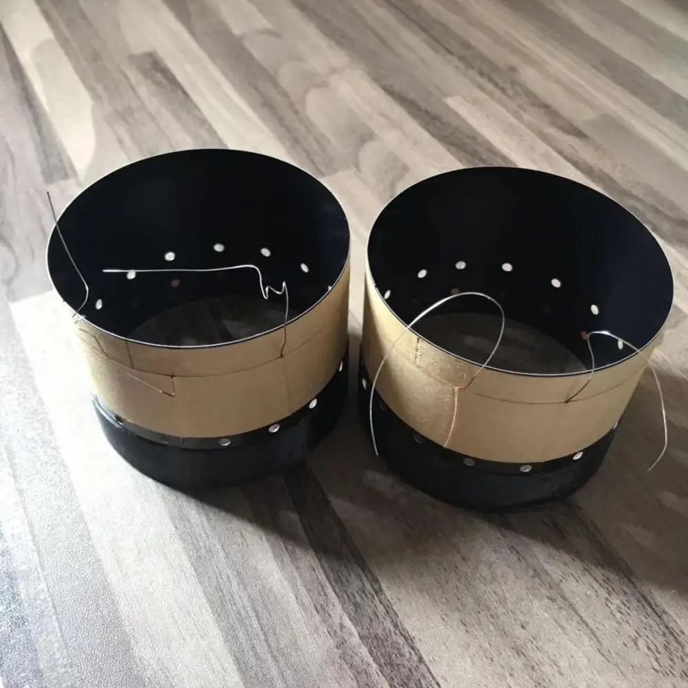 Каркас 76 мм 2 шт.: белый алюминий низкочастотный динамик/звуковая катушка