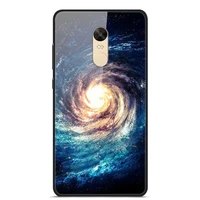 glass case for redmi note 4x phone case phone cover phone shell back black silicone bumper series 2