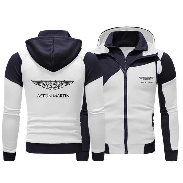 

2021 New Spring Autumn Car Logo Men Fashion Outwear Jacket Zipper Hooded Casual Harajuku High Quality Hoody 4 Colors