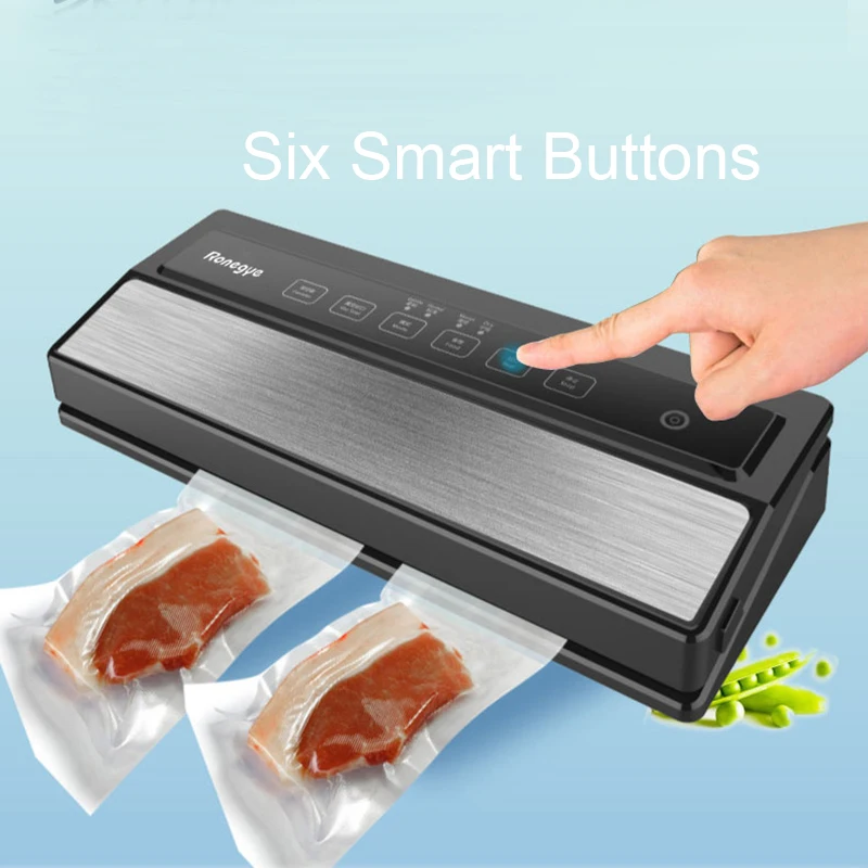 Xiaomi Mijia Automatic Electric Food Vacuum Sealer Kitchen Fresh Packaging Machine Portable Household Commercial Sealing Device | Бытовая