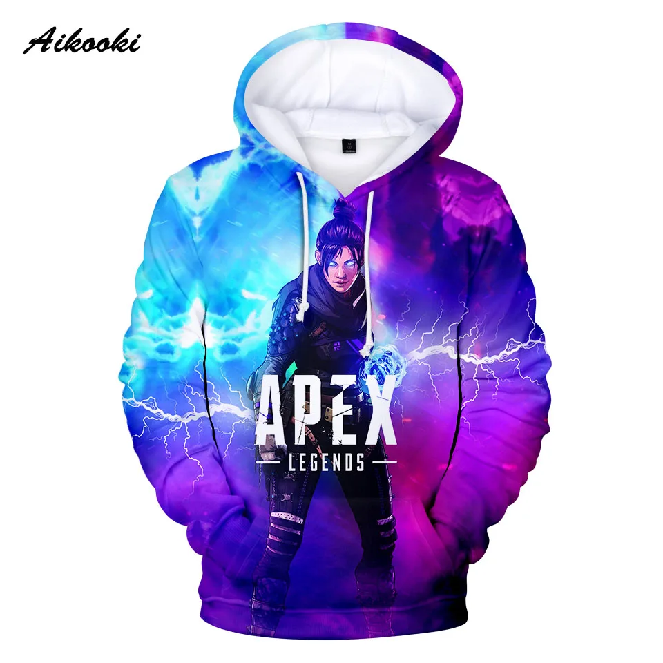 Модный дизайн 3D толстовки Apex Legends Мужская/женская одежда Высококачественная