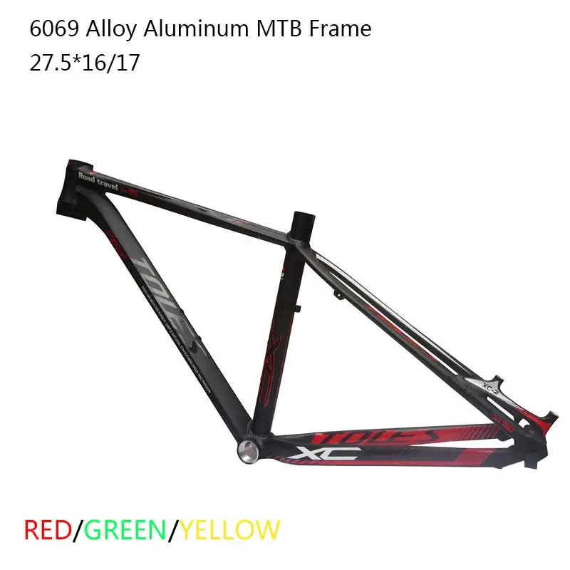 Высококачественная рама для горного велосипеда 6069 дюйма из алюминиевого сплава