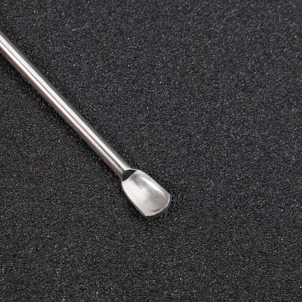 шпатель-ложечка l - 200 нержавеющая сталь. шпатель-ложка,п/с,дл. ложечка химия. 180 мм,aptaca. ложечка лабораторная 18х10.