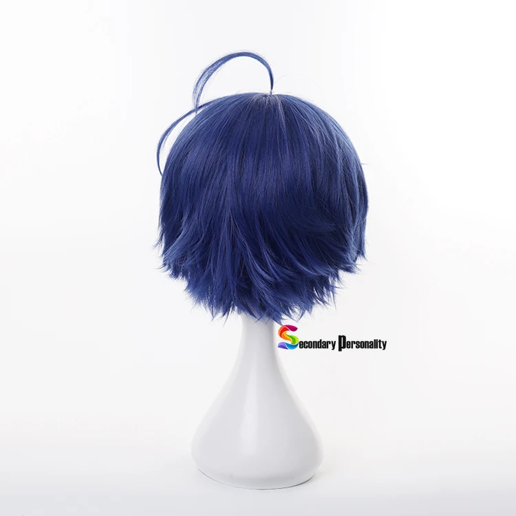Чудо яйцо приоритет Ohto Ai парик для косплея синий короткие волосы женщина девушка