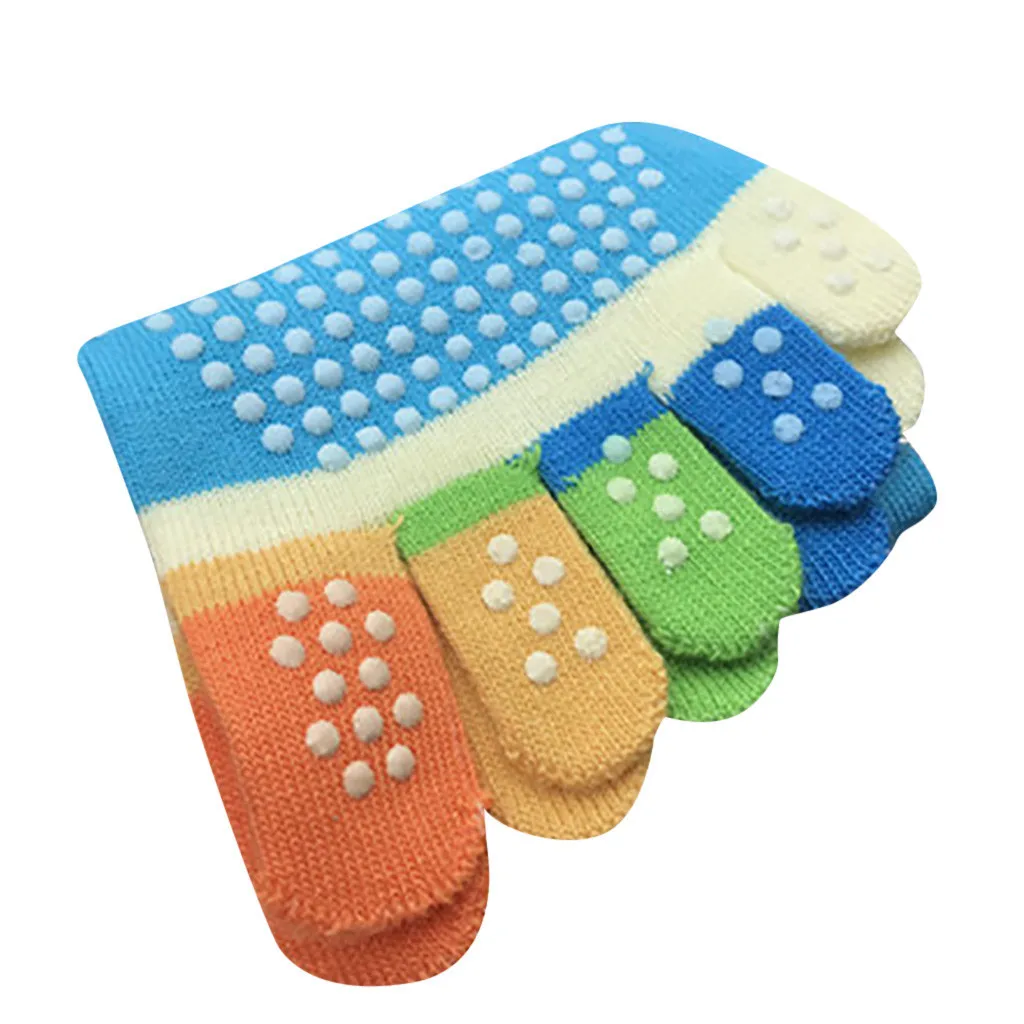 Новое поступление 2019 года забавные счастливые носки женские для йоги с пятью