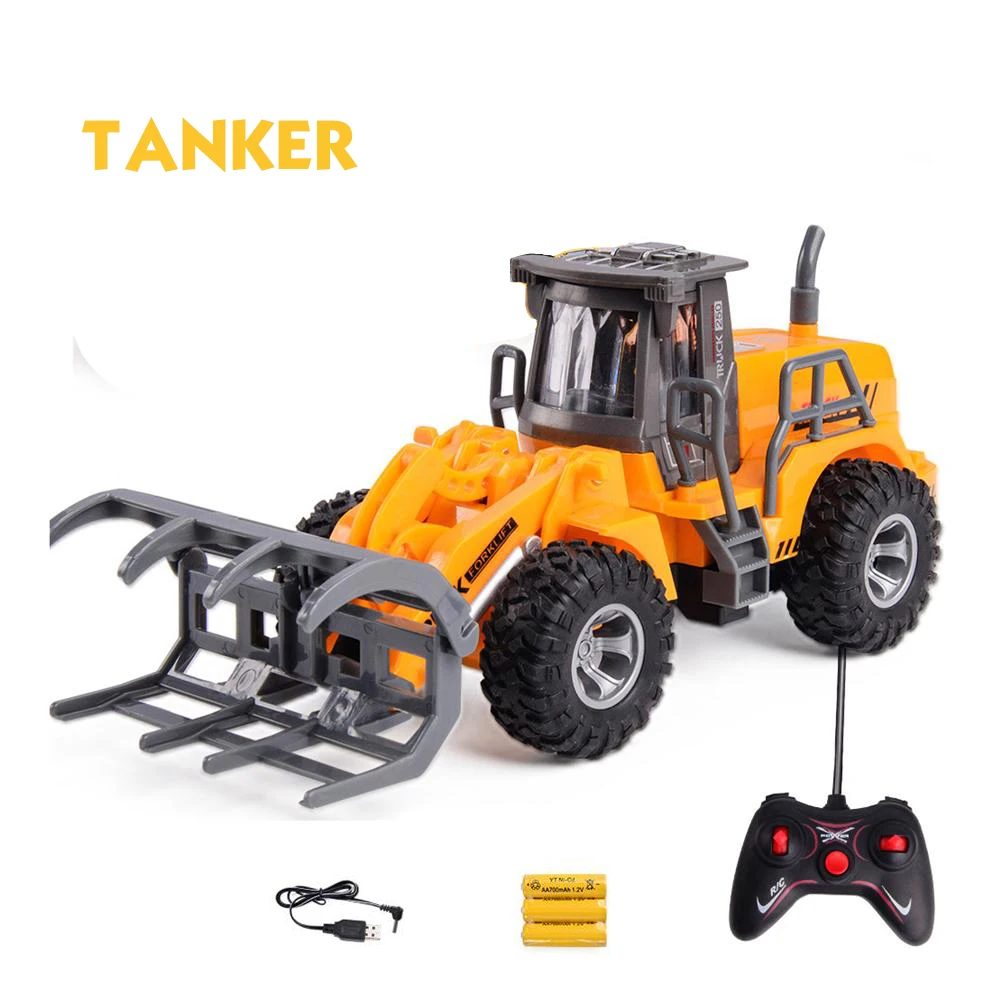 Новая игрушка RC Truck с дистанционным управлением буровая машина для детей кран бульдозер экскаватор на дистанционном управлении электрическая Строительная игрушка