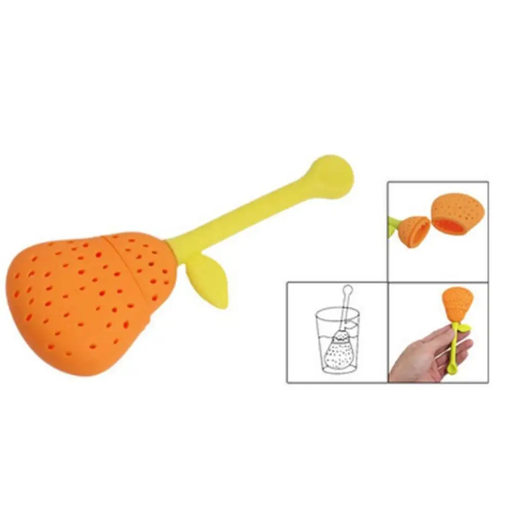 Креативный клубничный фруктовый чайный ситечко чайная сумка для продуктов