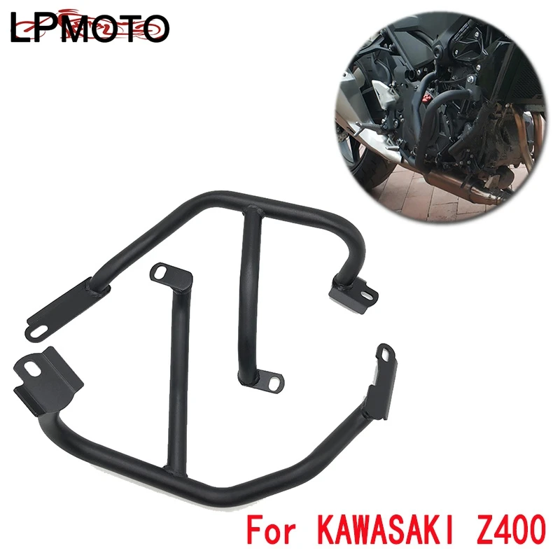Для Кавасаки Z400 Защита бампера двигателя крушение баров протектор стальной
