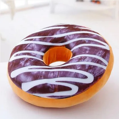 

Rainbow Creative Cute Donut Pillow Cushion Colorful Plush Toy Xmas Gifts