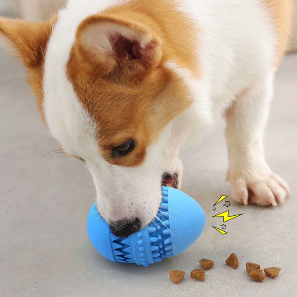

Egg-Shaped Pet Chewing Toy Durable Non-Toxic Dinosaur Egg-Shaped Tooth Cleaning Toy Durable Dog Pet Chewing Egg-Shaped Toys