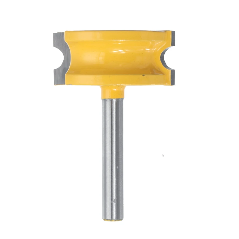 2 шт. 1/4 дюймовый шарик Флейта концевая фреза для вырезания гребней и заусенцы