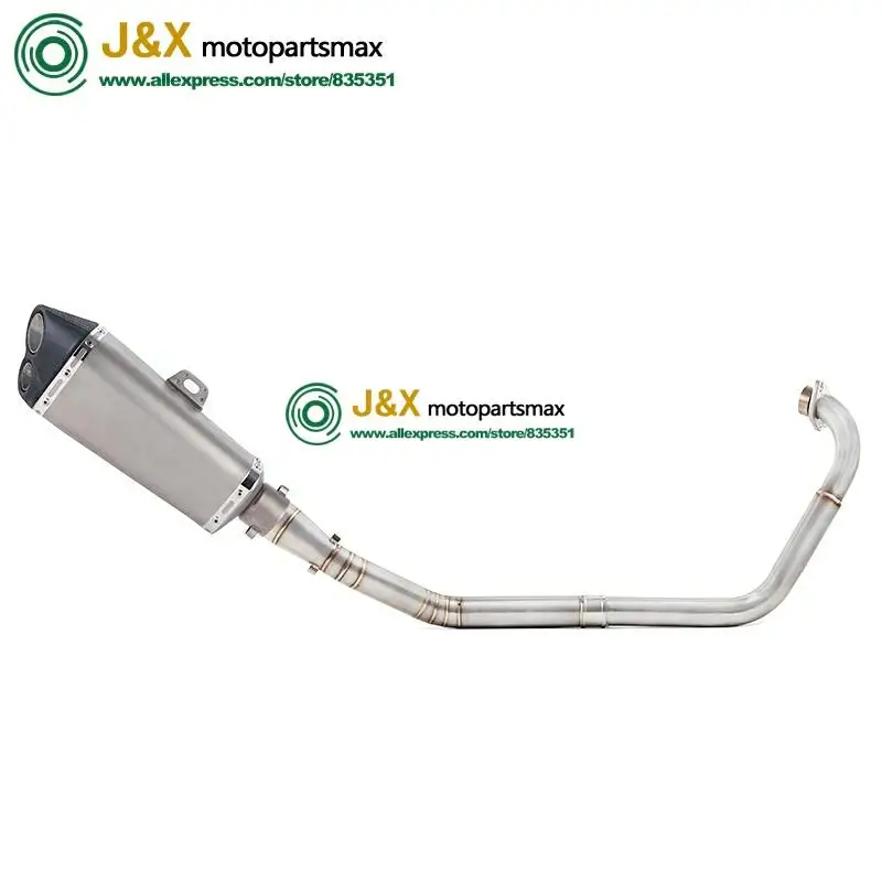 Мотоцикл Полная выхлопная система Escape Slip On выхлопных газов для Yamaha YZF R15 R125 MT125 V3 MT15