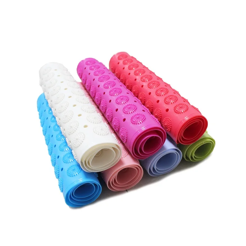 Резиновый Массажный коврик для ванной дома гостиницы туалета с присосками