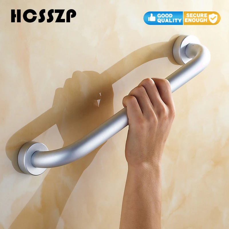 Космическая алюминиевая противоскользящая ручка для ванной комнаты толстое