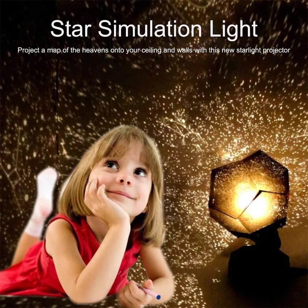 Звездное небо ночные огни сделай сам планеты светодиодная волшебная лампа для