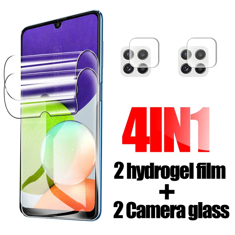

Гидрогелевая пленка для Samsung Galaxy A224-in-1 Full HD, Защитная пленка для экрана Svmsung A12 M12 M62 F62, защитная пленка, не стекло
