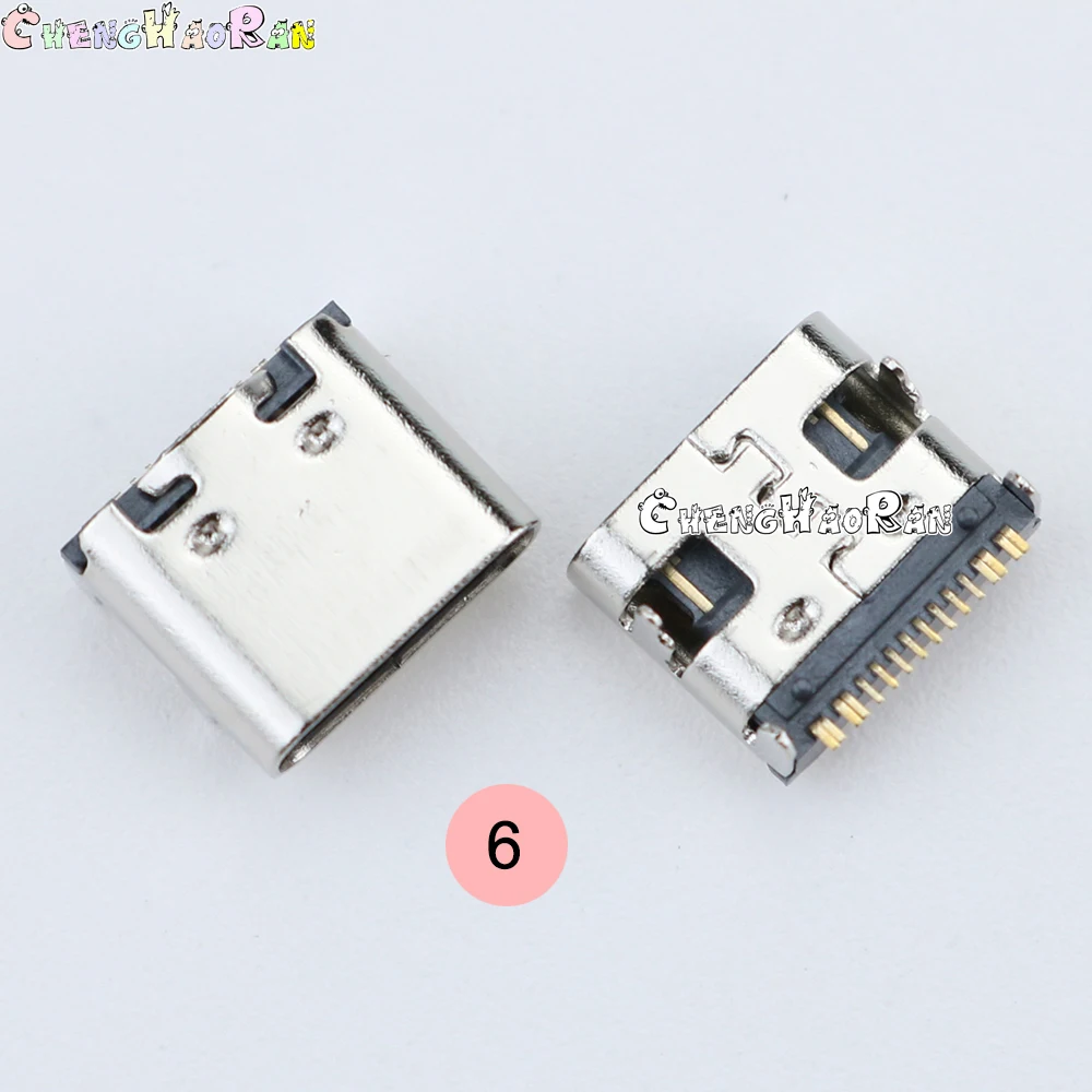 20 моделей 40 шт. 100 гнездовой разъем Micro Usb 3.1 Type-C 24 контакта 12p 6p Женский Разъем для
