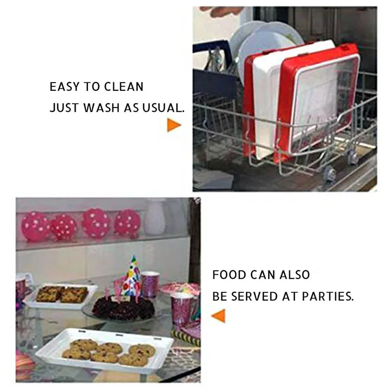 Креативный лоток для хранения пищевых продуктов Штабелируемый Лоток свежести