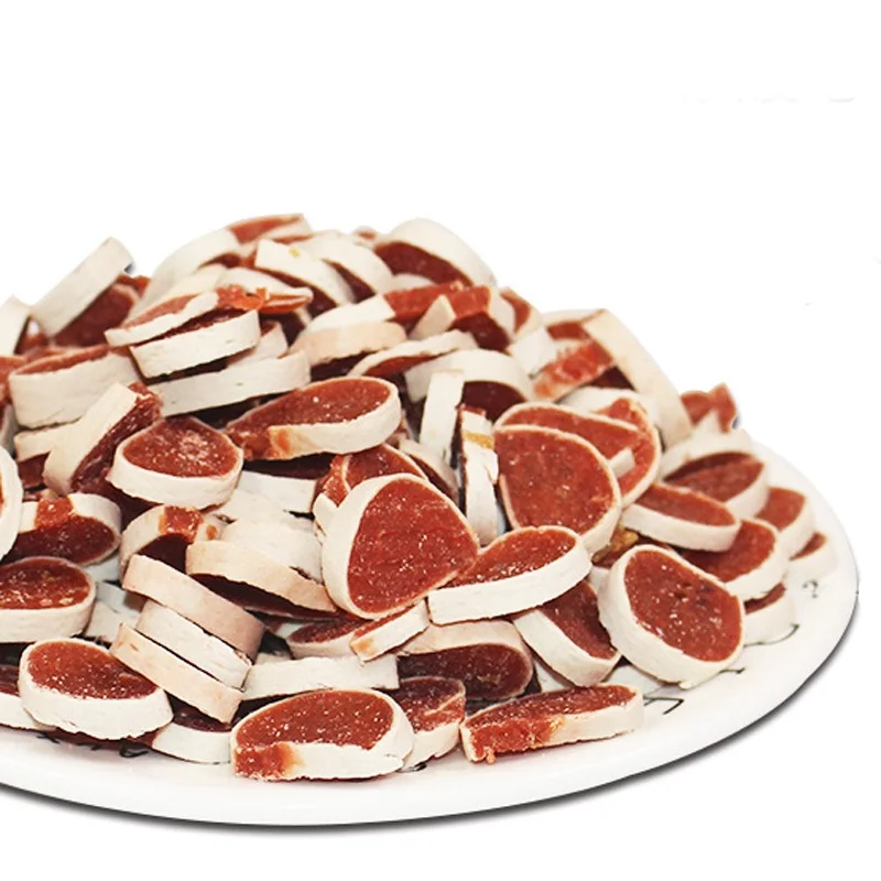 Снэк для собак куриная грудка треска сэндвич универсальное питание здоровое