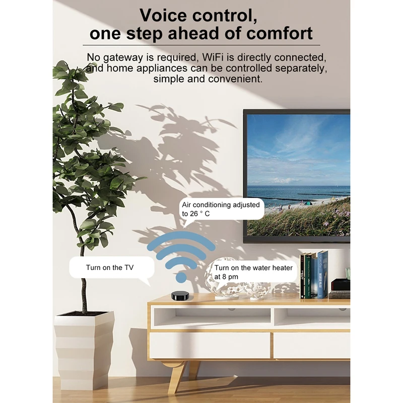 Устройство управления умным домом TUYA универсальный пульт Wi-Fi + IR RF для IOS и Android с