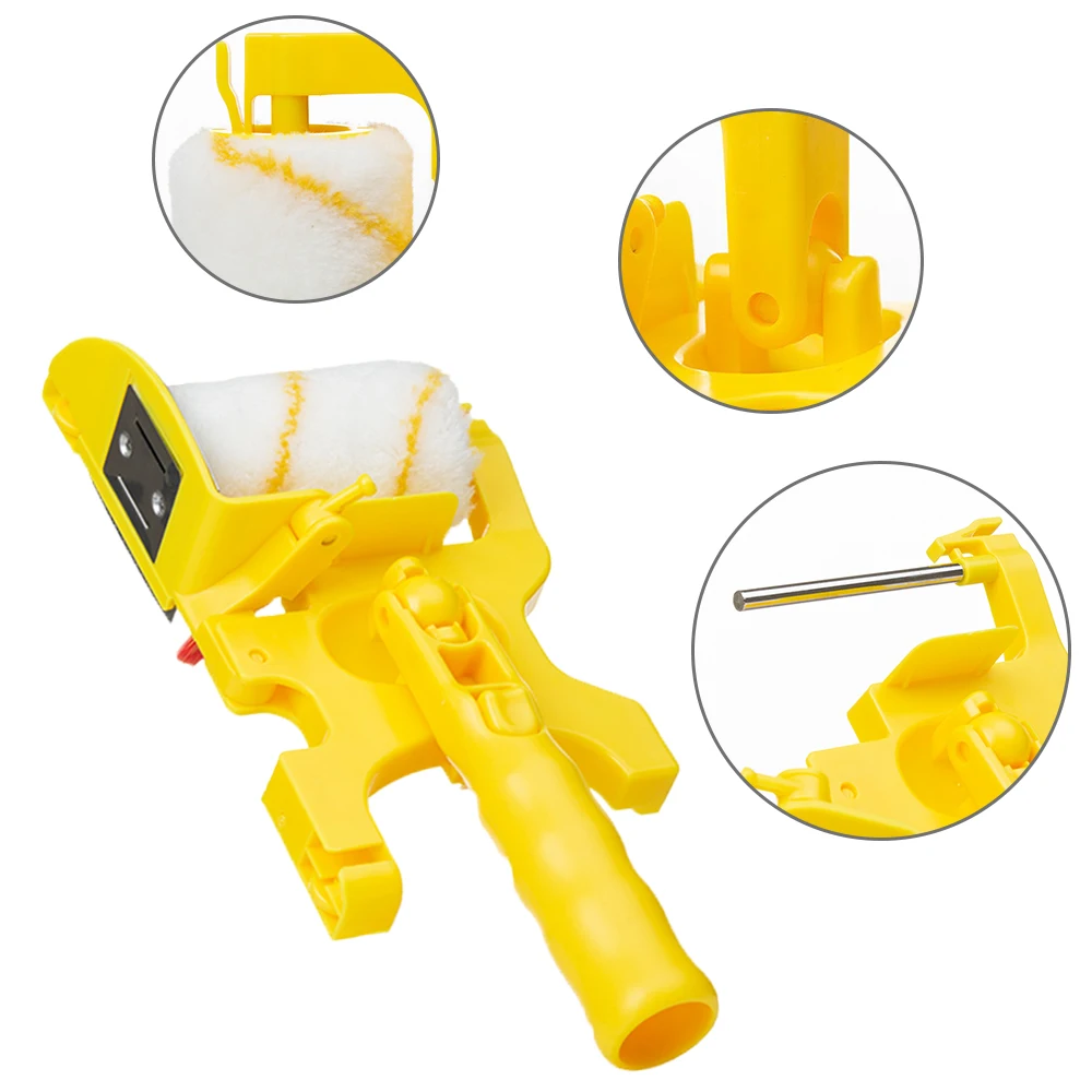 

Multifunctional Clean-Cut Paint Edger Roller Brush Paint Edger Wall Painting Roller Brush Set For Home Wall Ceilings Undefined