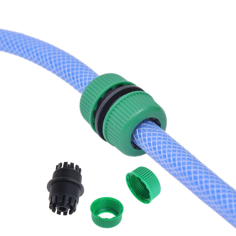 

6 Pcs 1/2' Hose Connector Garden Tools Quick Connectors Repair Damaged Leaky Adapter Garden Water Irrigation Connector Joints