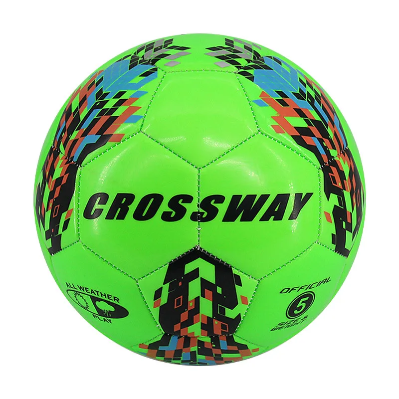 6 CROSSWAY Официальный футбольный мяч Размер 5 Высокое качество Стандартный баланс наружная тренировочная игра футбольные мячи индивидуальный подарок - Цвет: 6