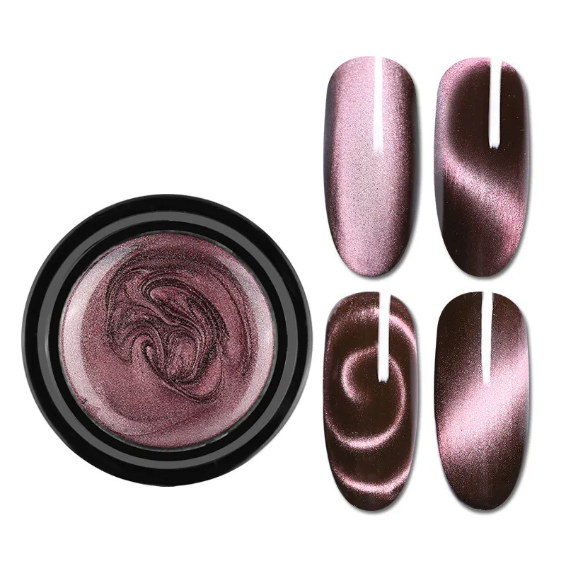 1 бутылка 5 мл Гель лак для ногтей кошачьи глаза Полупостоянный Гибридный