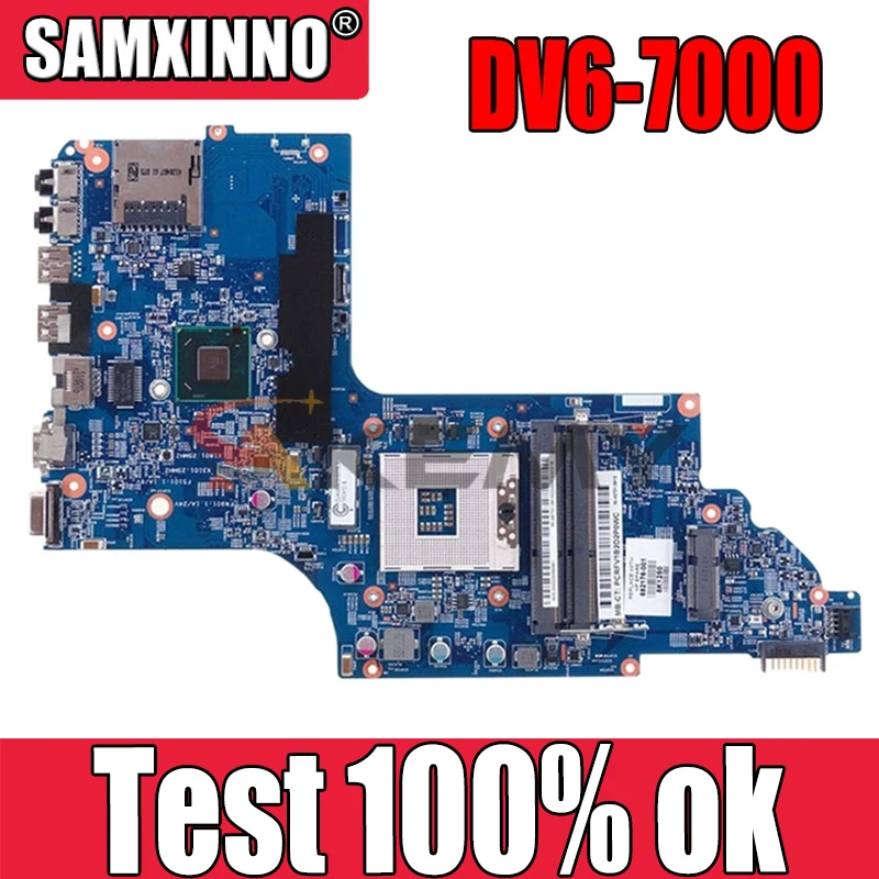 

Высокое качество для HP DV6 DV6-7000 DV6-7300 серии Материнская плата ноутбука 682177-501 682177-001 аккумулятор большой емкости HM77 мб 100% тестирование Быстрая ...