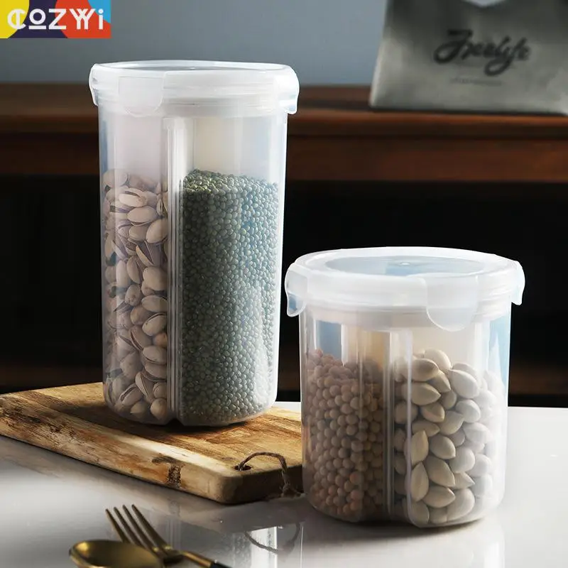 Контейнер для хранения еды в японском стиле герметичный бак с вращающейся